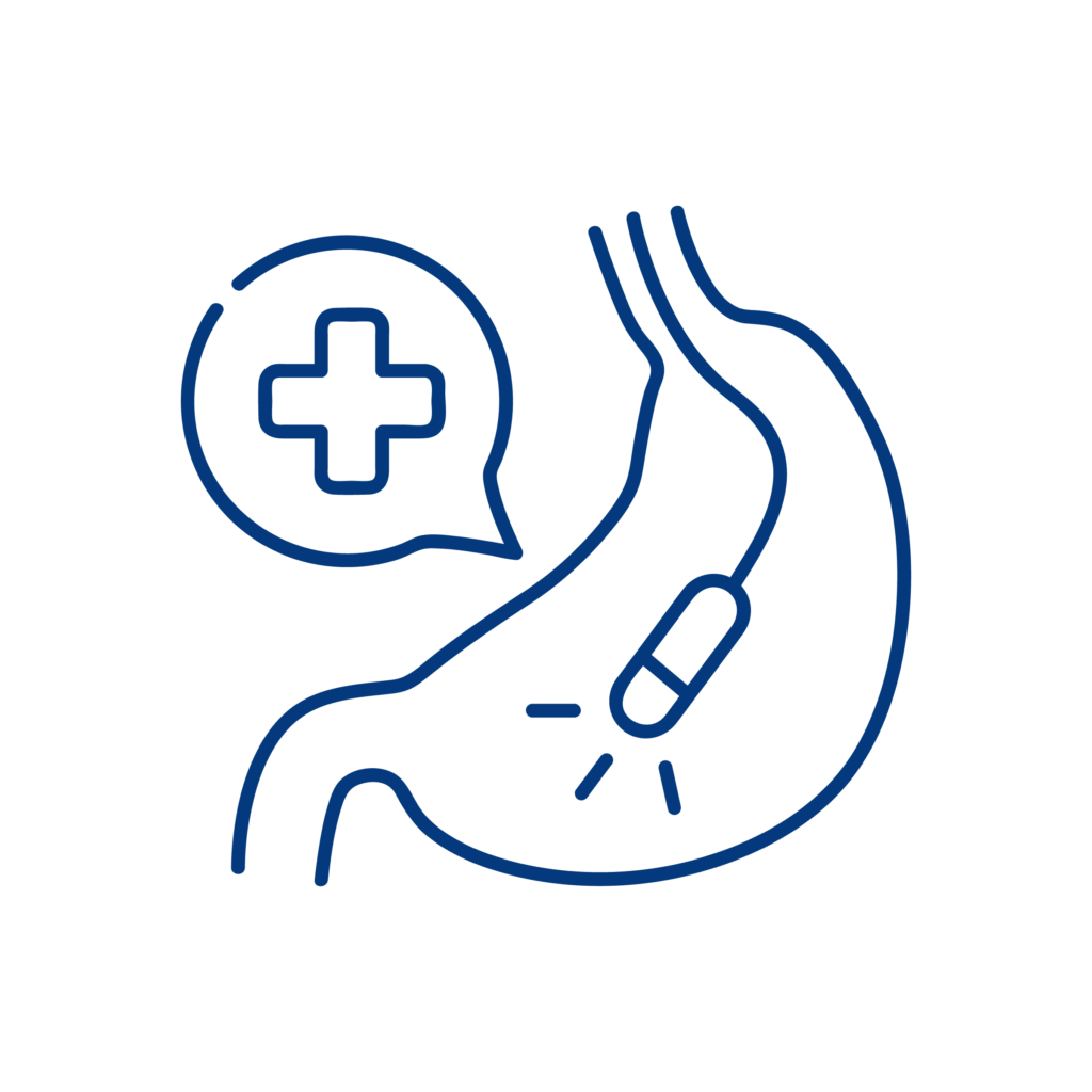 Icona illustrativa del servizio di endoscopia della Clinica Veterinaria Sant'Anna